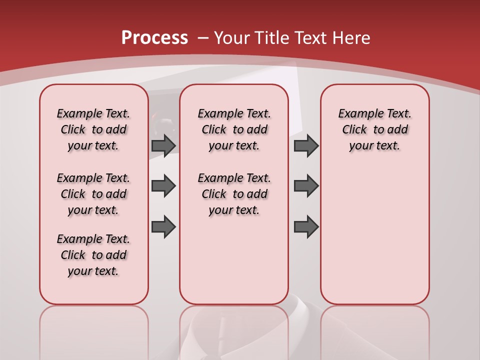 Ice Light Stack PowerPoint Template