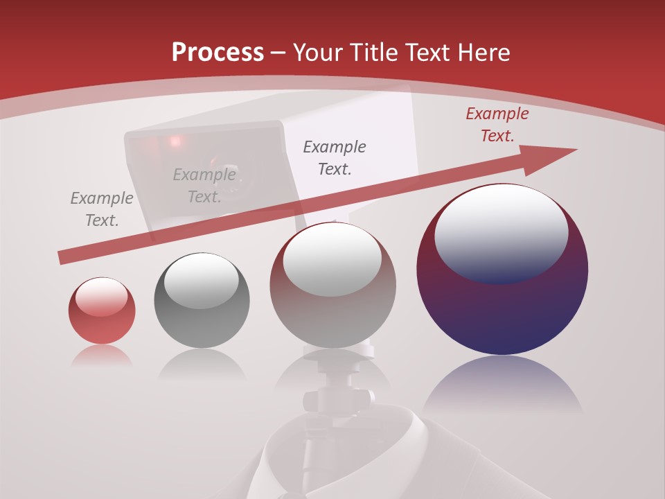 Ice Light Stack PowerPoint Template
