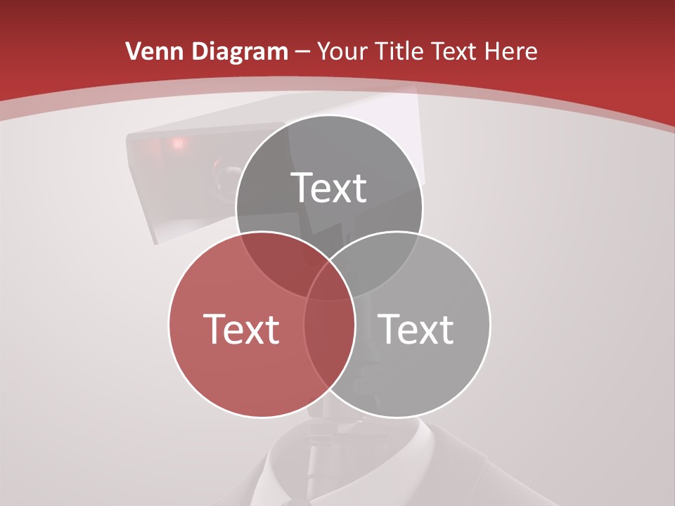 Ice Light Stack PowerPoint Template