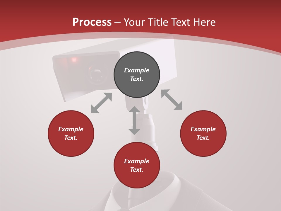 Ice Light Stack PowerPoint Template