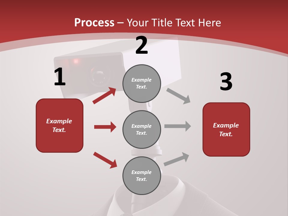Ice Light Stack PowerPoint Template