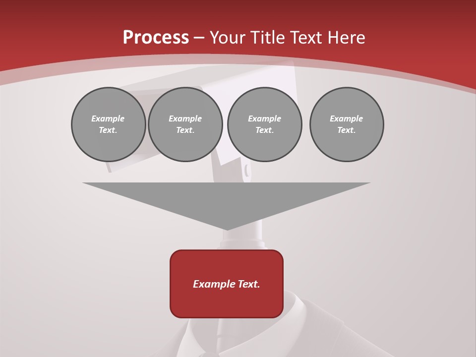 Ice Light Stack PowerPoint Template