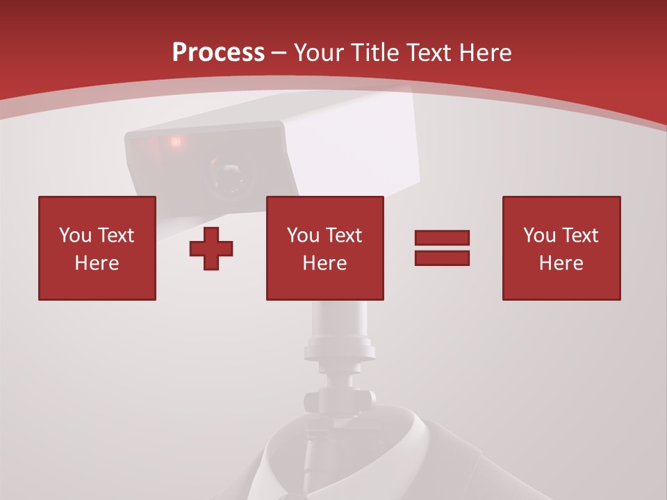 Ice Light Stack PowerPoint Template