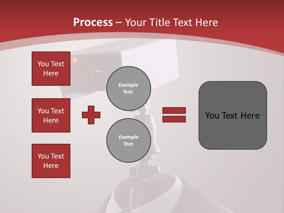 Ice Light Stack PowerPoint Template