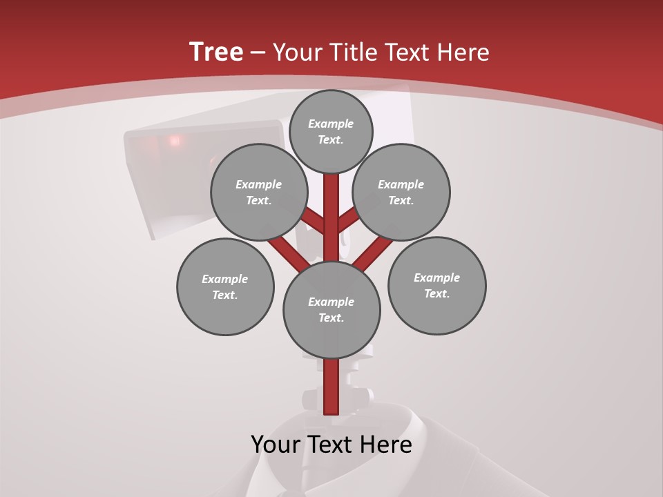Ice Light Stack PowerPoint Template
