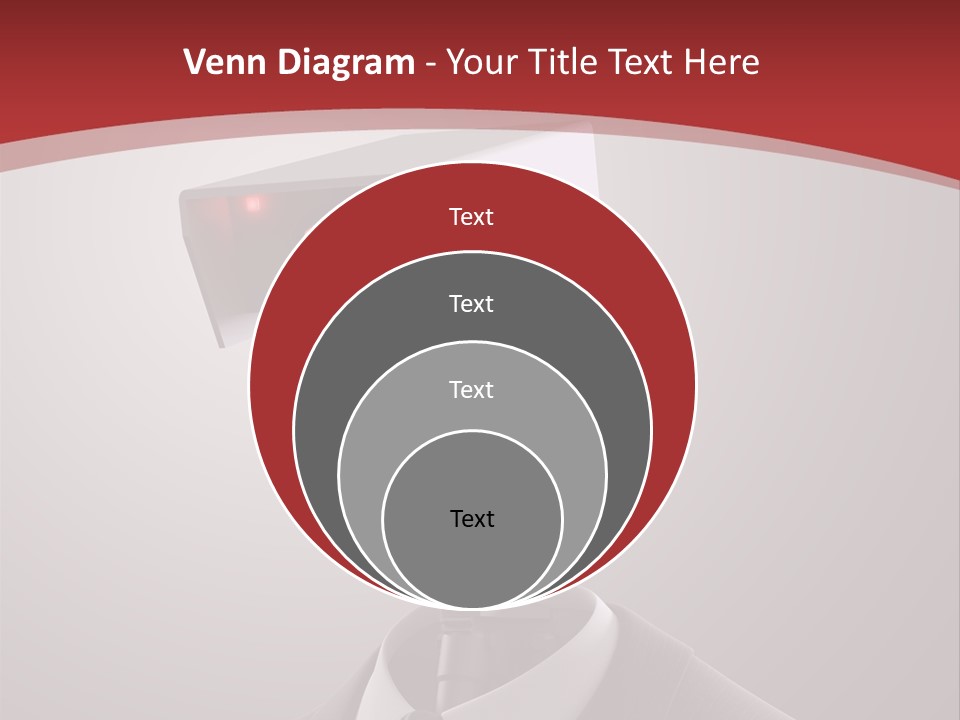 Ice Light Stack PowerPoint Template