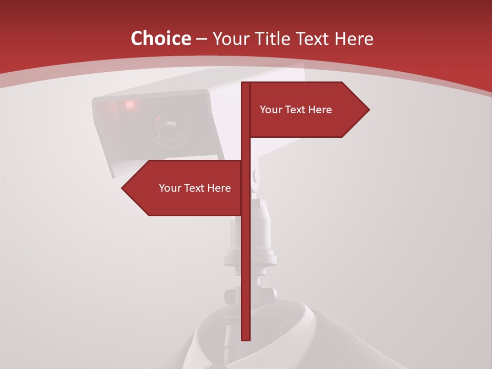 Ice Light Stack PowerPoint Template