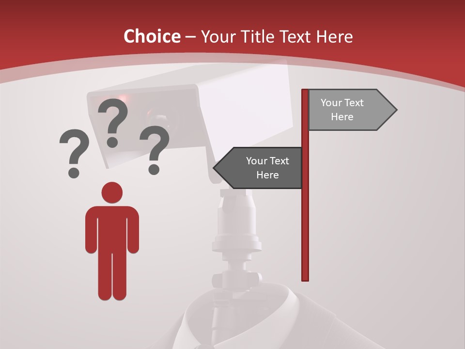 Ice Light Stack PowerPoint Template