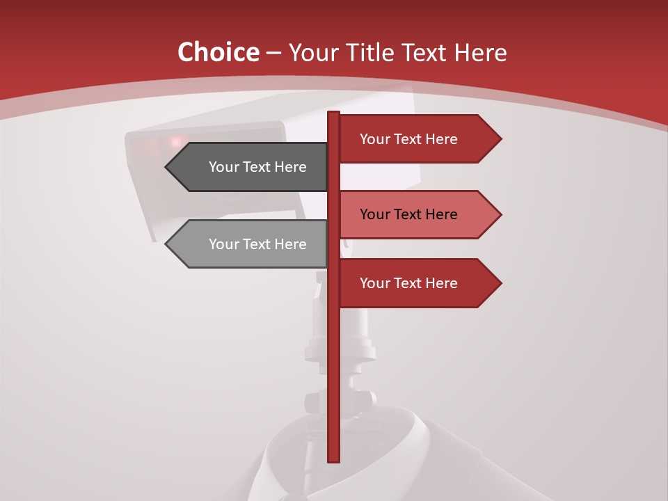 Ice Light Stack PowerPoint Template