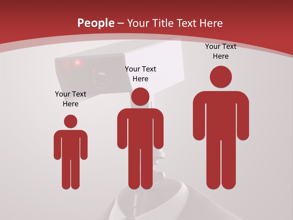 Ice Light Stack PowerPoint Template