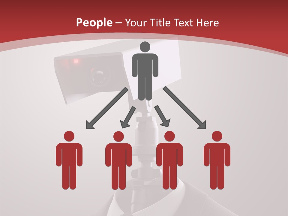 Ice Light Stack PowerPoint Template