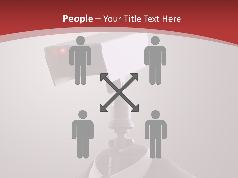 Ice Light Stack PowerPoint Template