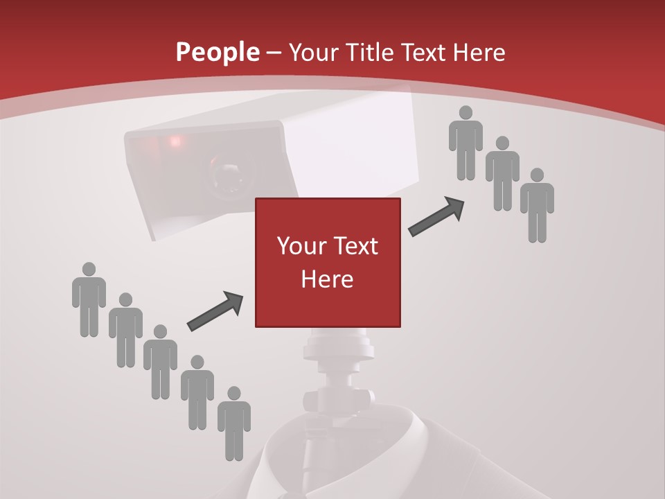 Ice Light Stack PowerPoint Template