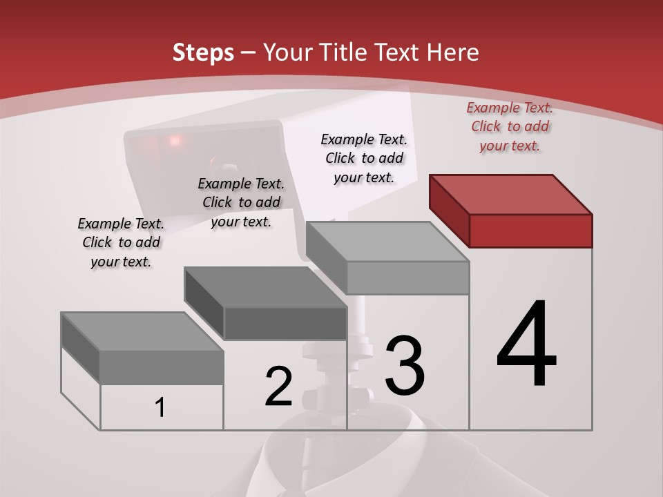 Ice Light Stack PowerPoint Template