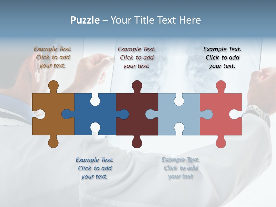 Person People Chest PowerPoint Template