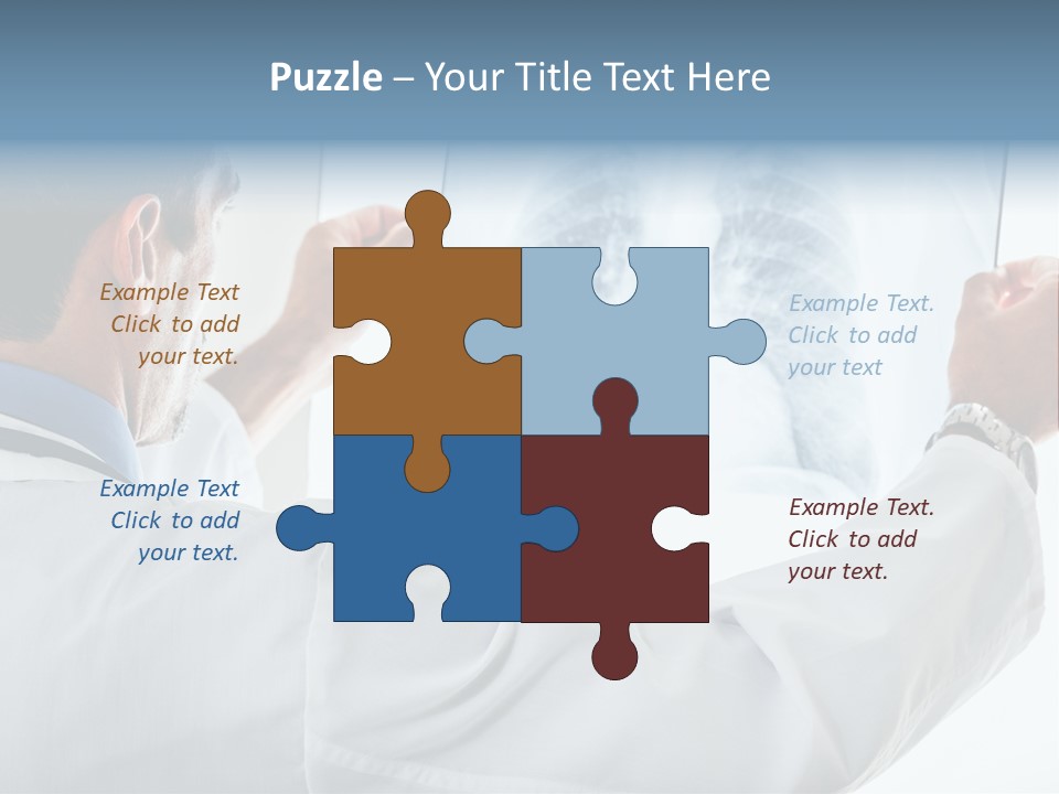 Person People Chest PowerPoint Template