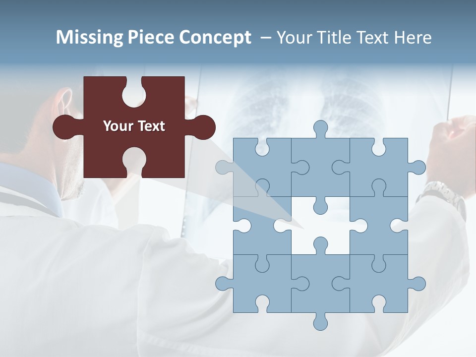 Person People Chest PowerPoint Template