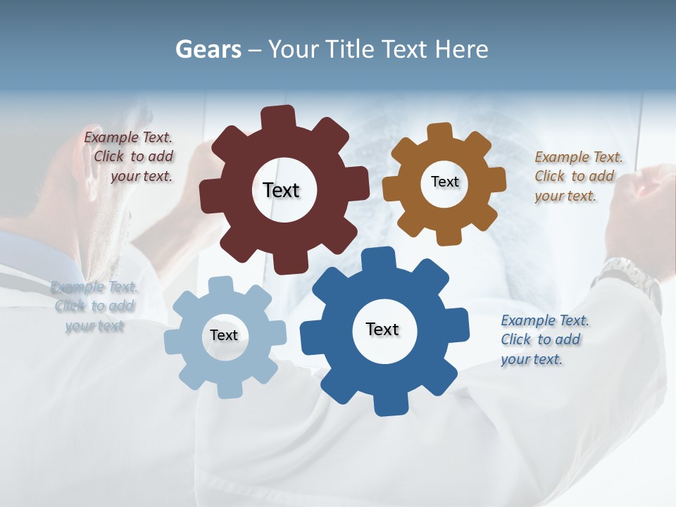 Person People Chest PowerPoint Template