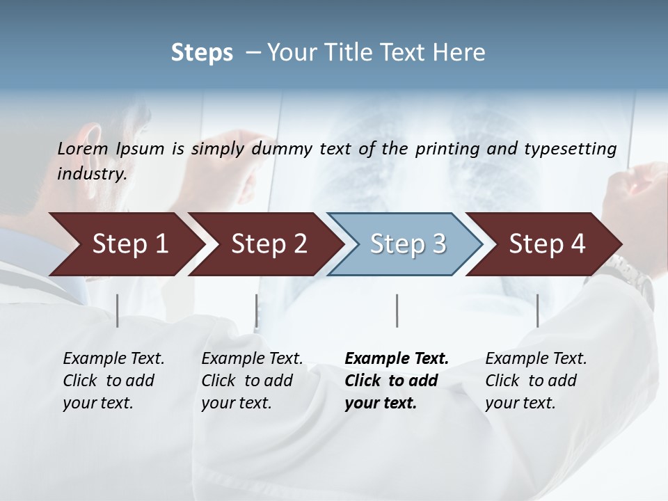 Person People Chest PowerPoint Template