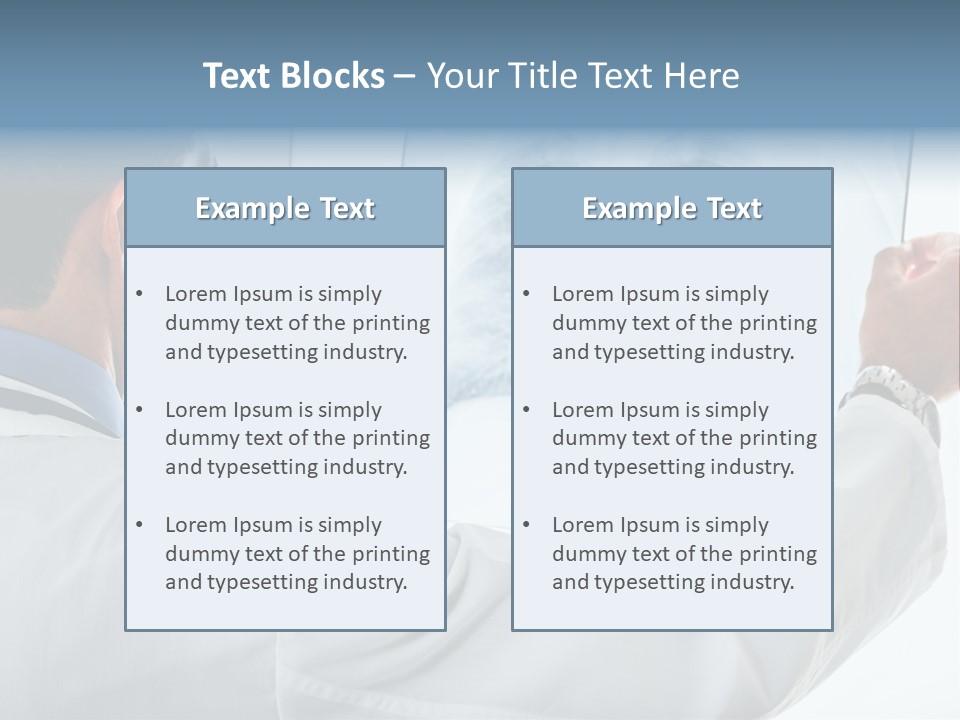 Person People Chest PowerPoint Template