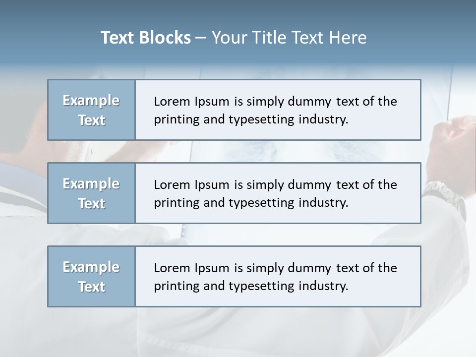 Person People Chest PowerPoint Template