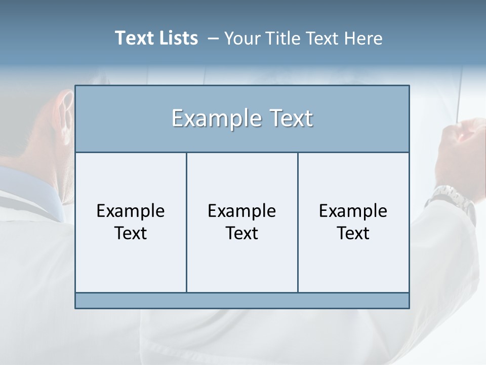 Person People Chest PowerPoint Template