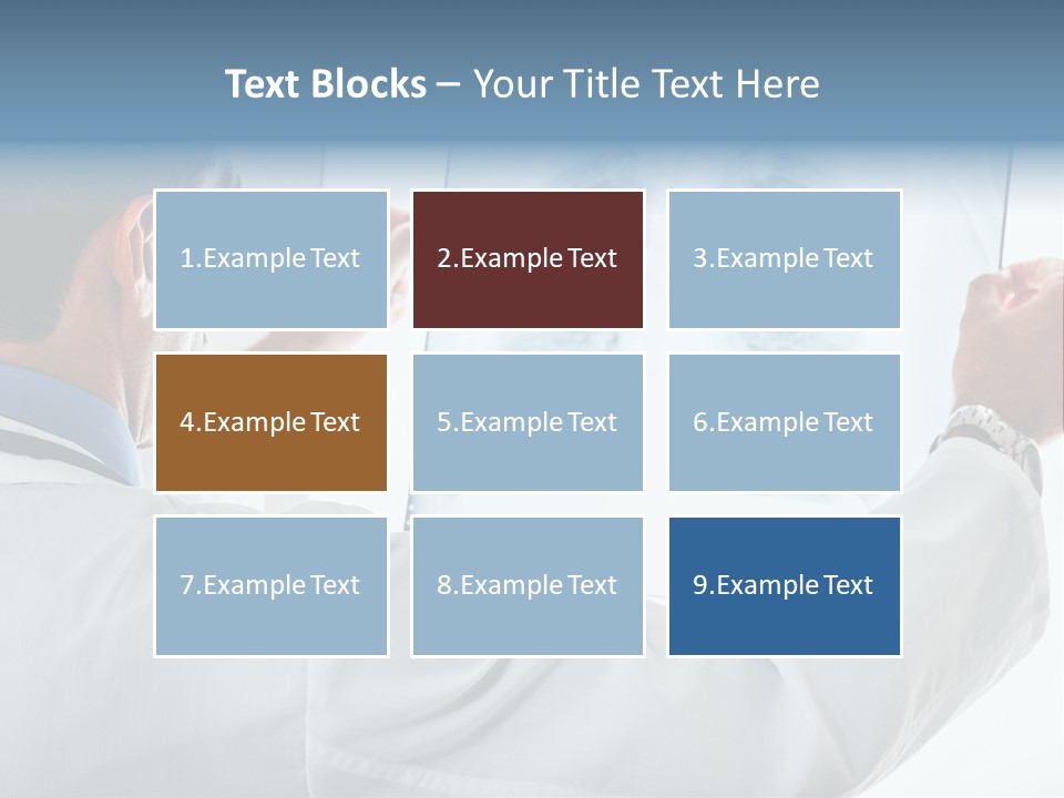 Person People Chest PowerPoint Template