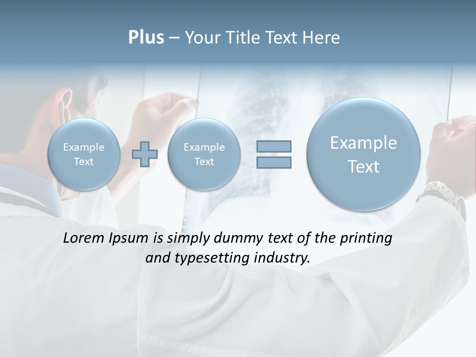 Person People Chest PowerPoint Template