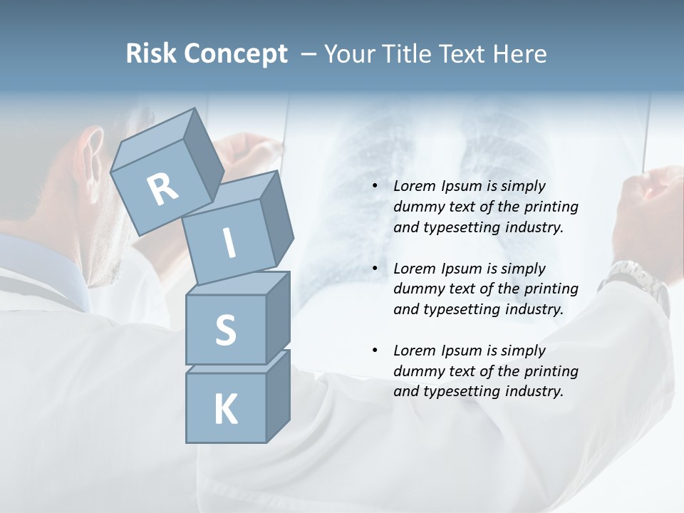 Person People Chest PowerPoint Template