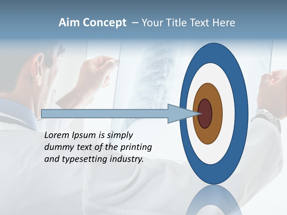 Person People Chest PowerPoint Template