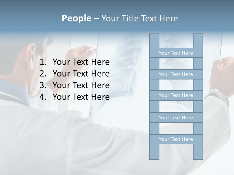 Person People Chest PowerPoint Template