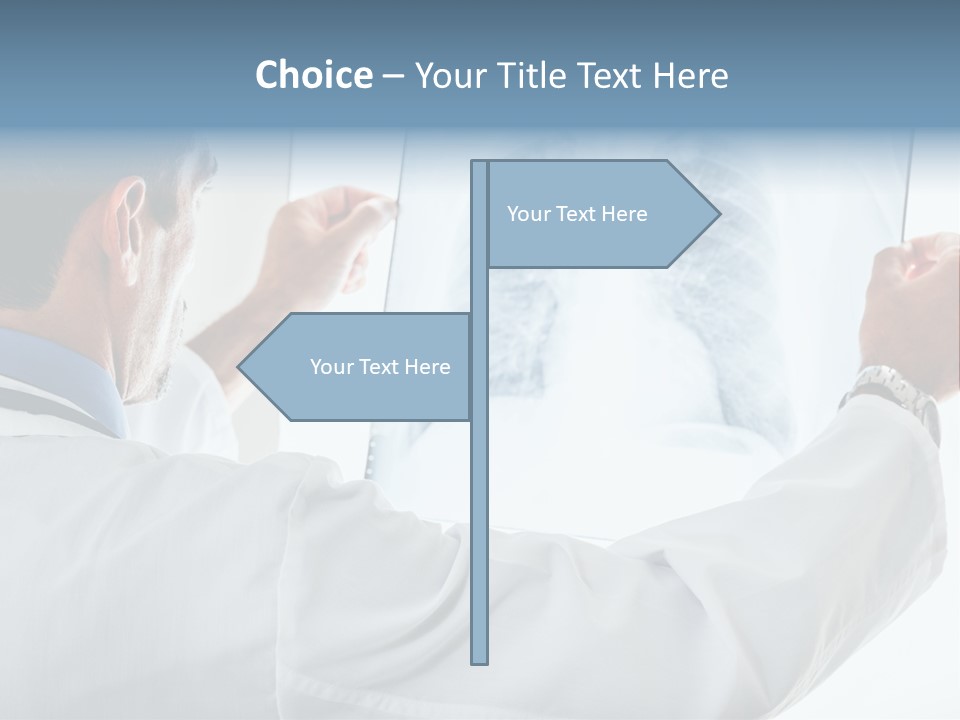 Person People Chest PowerPoint Template