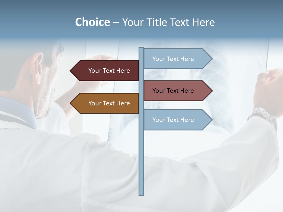 Person People Chest PowerPoint Template