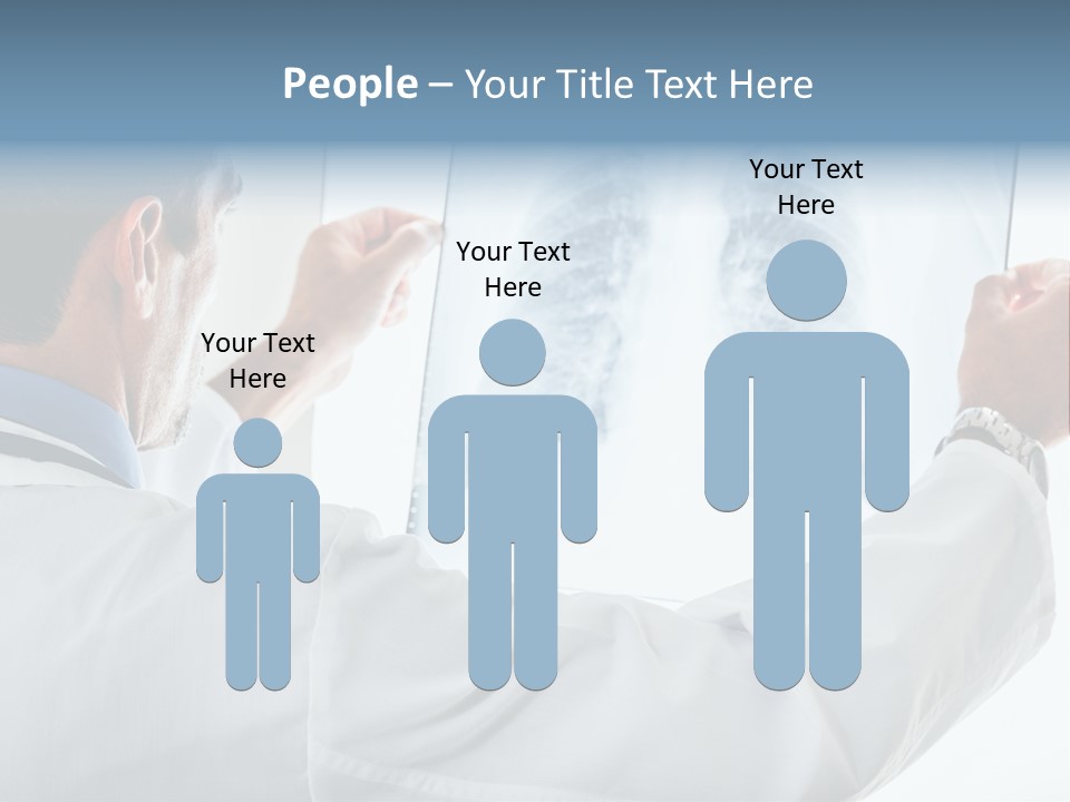 Person People Chest PowerPoint Template