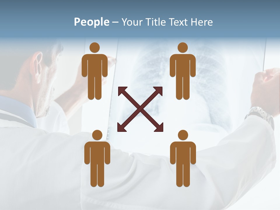 Person People Chest PowerPoint Template