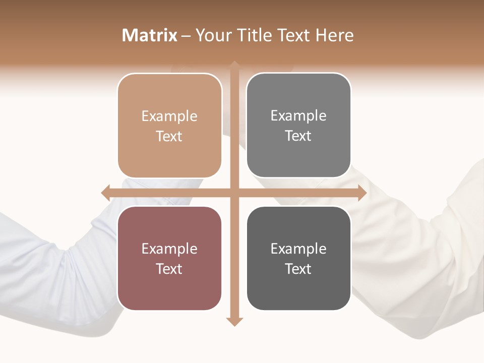 Arm Leadership Winner PowerPoint Template