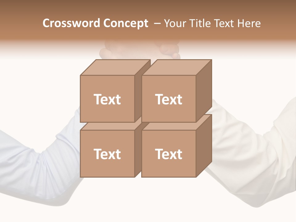 Arm Leadership Winner PowerPoint Template