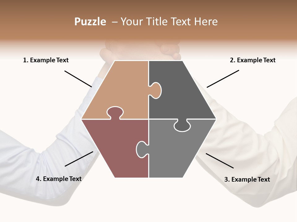 Arm Leadership Winner PowerPoint Template