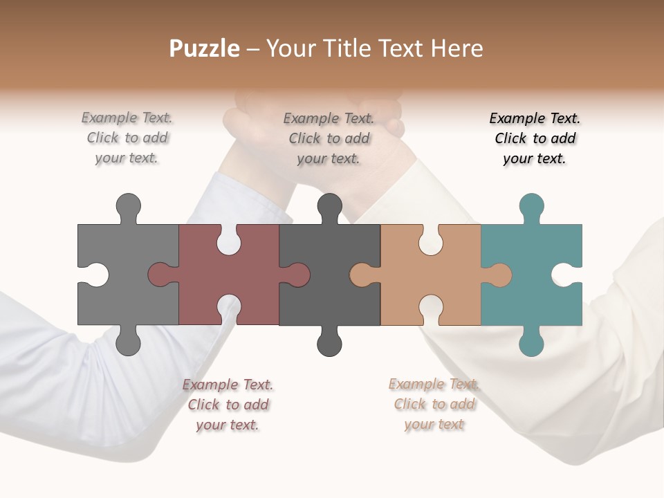Arm Leadership Winner PowerPoint Template