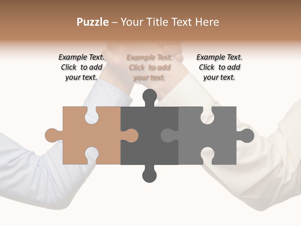 Arm Leadership Winner PowerPoint Template