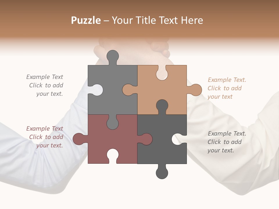 Arm Leadership Winner PowerPoint Template