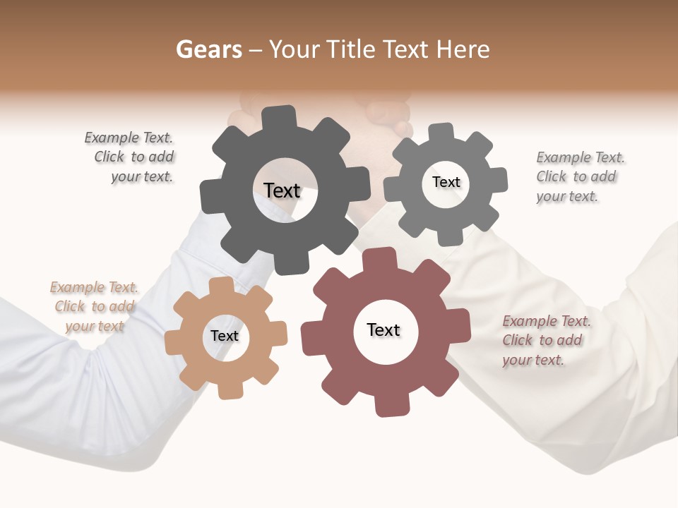 Arm Leadership Winner PowerPoint Template