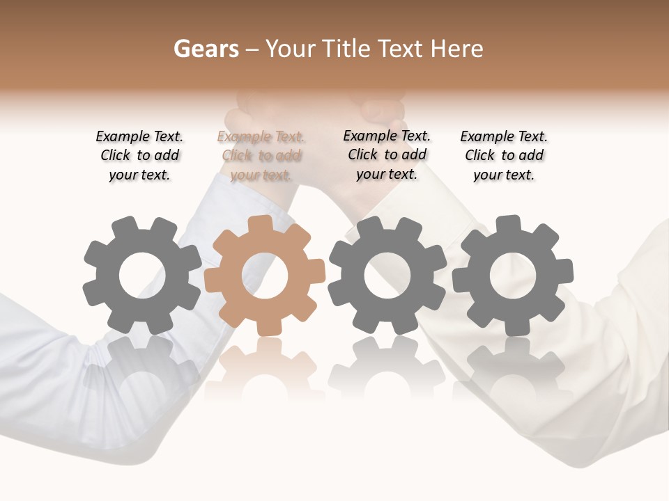 Arm Leadership Winner PowerPoint Template