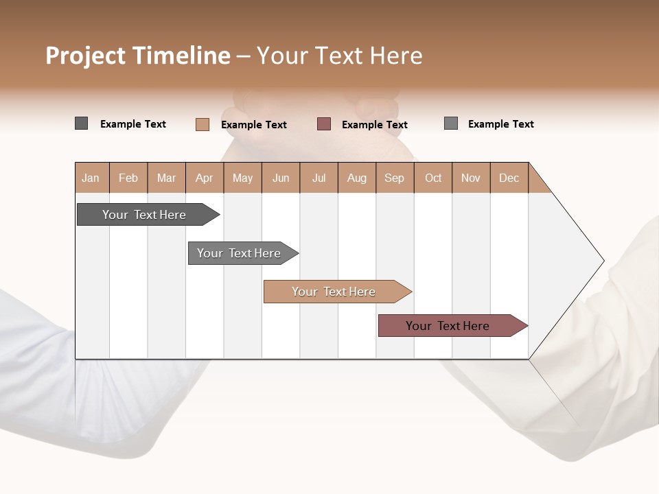 Arm Leadership Winner PowerPoint Template