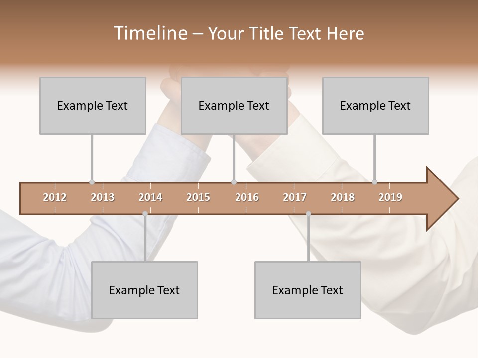 Arm Leadership Winner PowerPoint Template