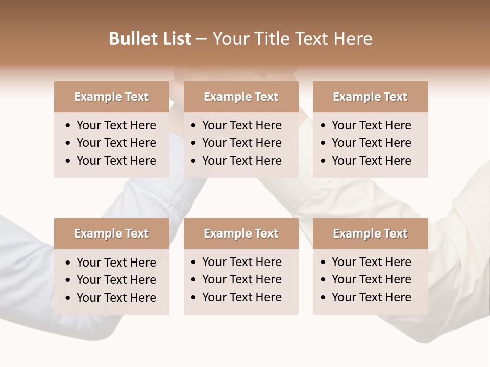 Arm Leadership Winner PowerPoint Template