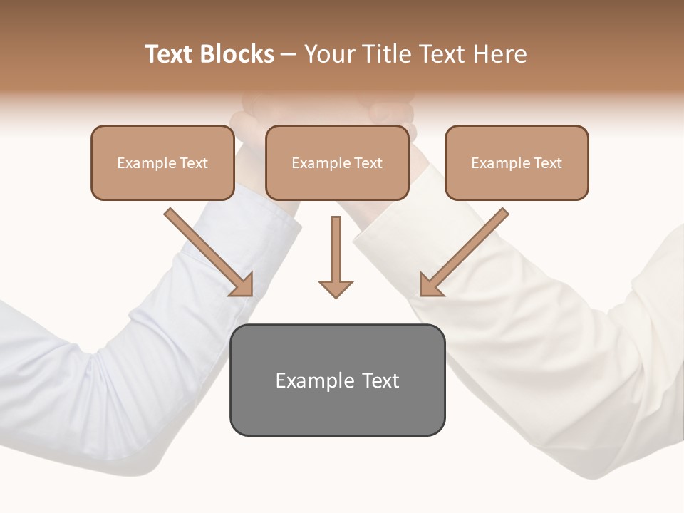 Arm Leadership Winner PowerPoint Template