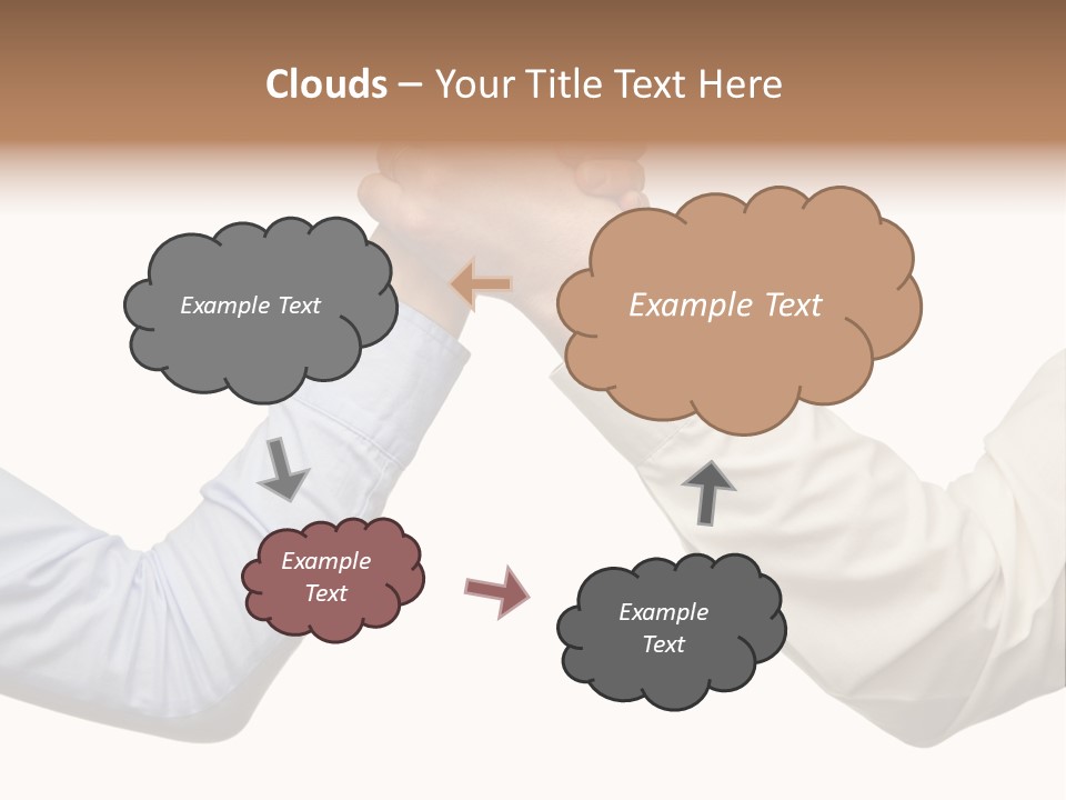Arm Leadership Winner PowerPoint Template