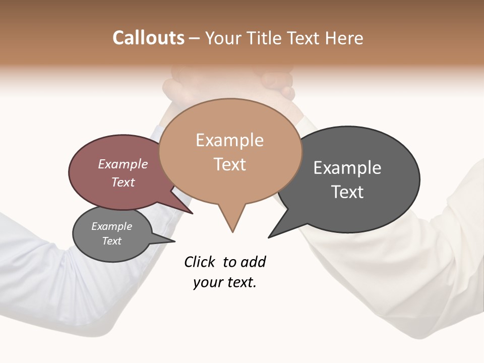 Arm Leadership Winner PowerPoint Template