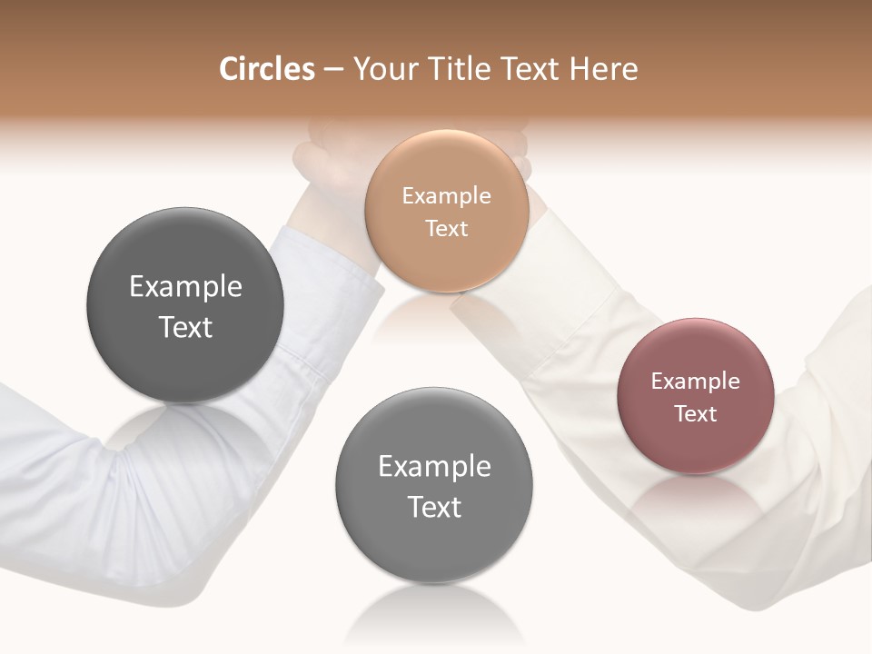 Arm Leadership Winner PowerPoint Template